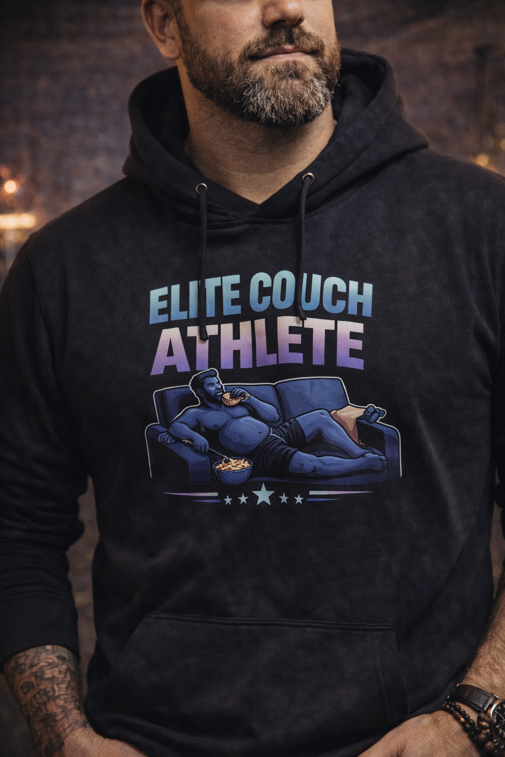 Elite Couch Athlete Hoodie