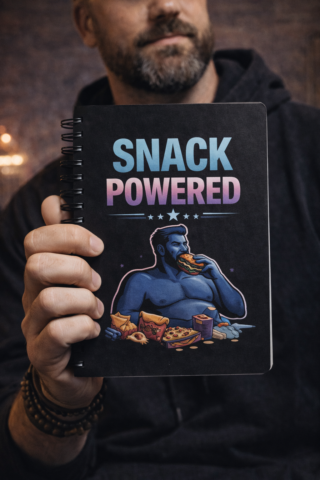 Snack Powered Notebook